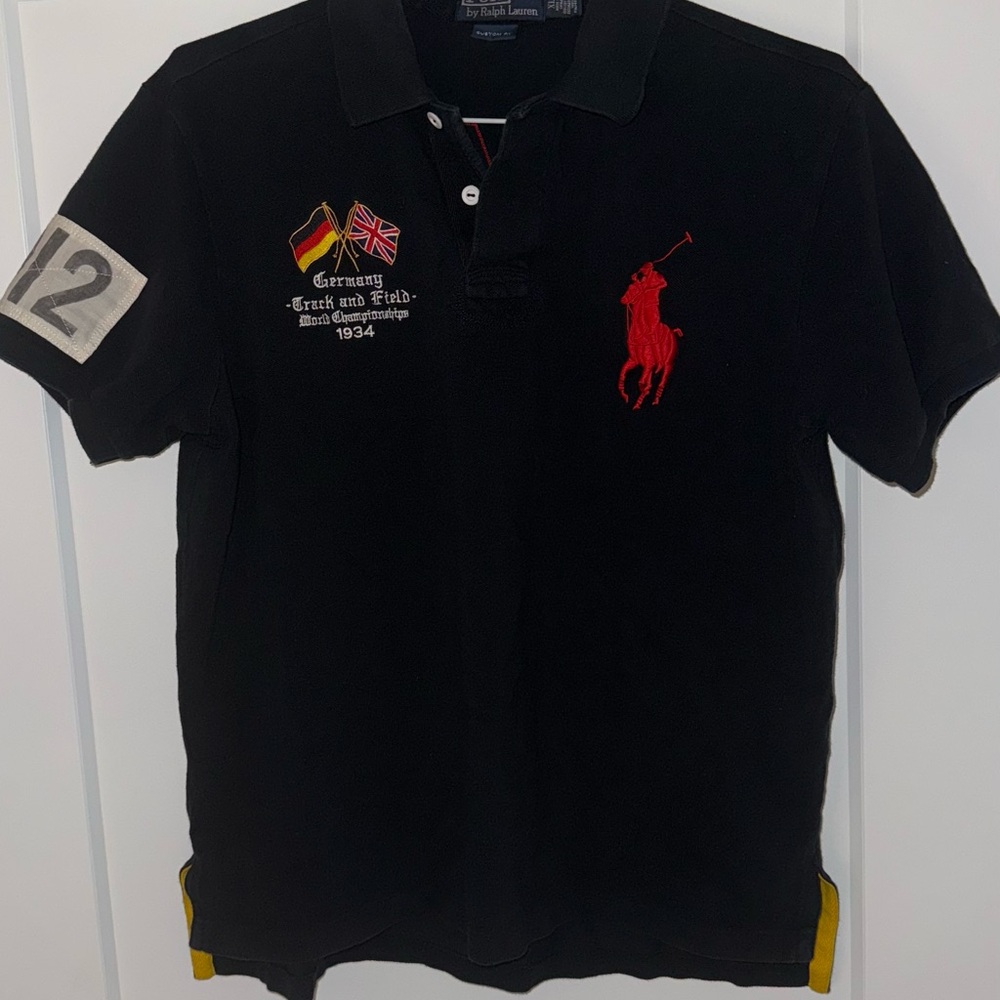 Ralph Lauren Germany Black Polo